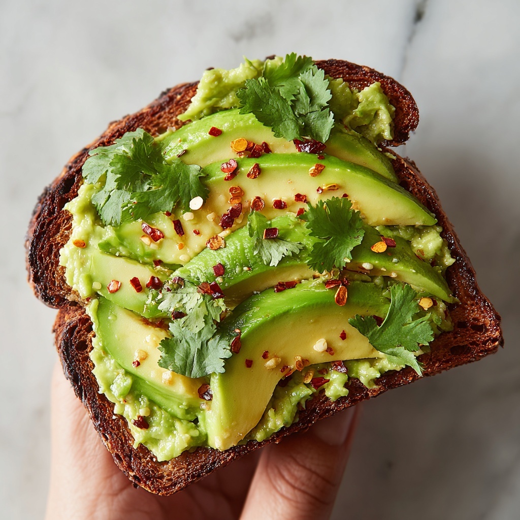 Smashed Cucumber Toast with Artichoke Edamame Spread Recipe - Recipe Image