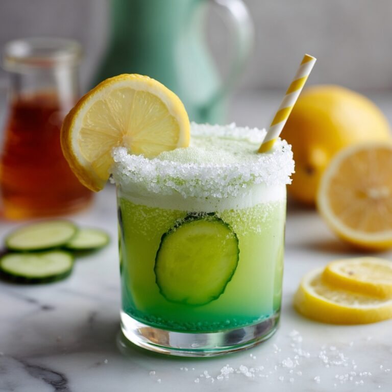 Healthy Cucumber Lemonade Recipe