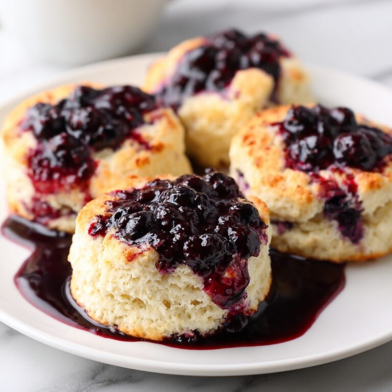 Blueberry Butter Swim Biscuits Recipe