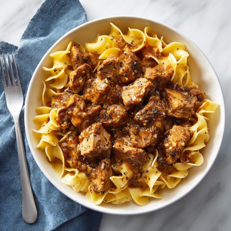 Slow Cooker Beef Stroganoff Recipe