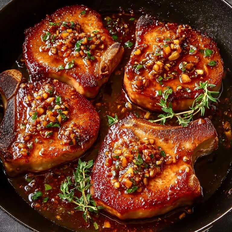 Maple Glazed Pork Chops Recipe