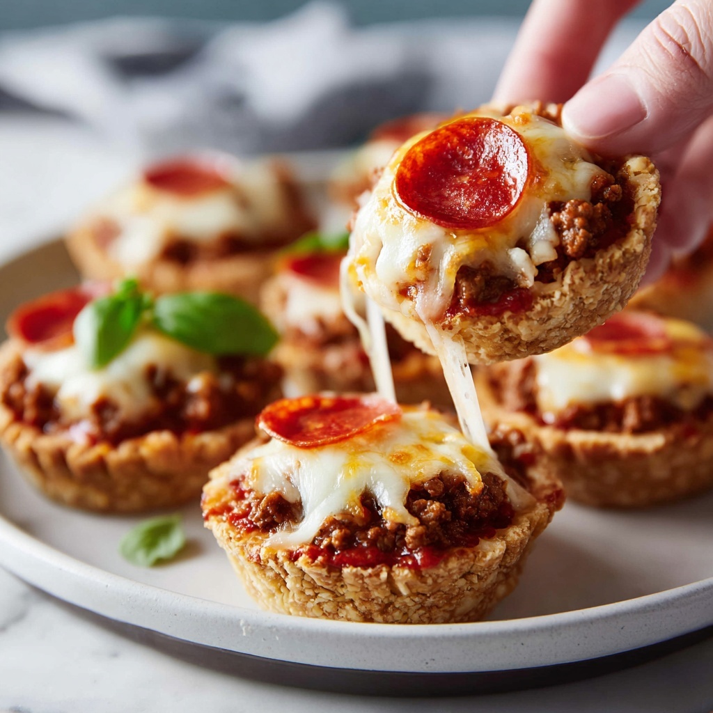 Bite-Sized Pepperoni & Sausage Pizza Puffs Recipe - Recipe Image