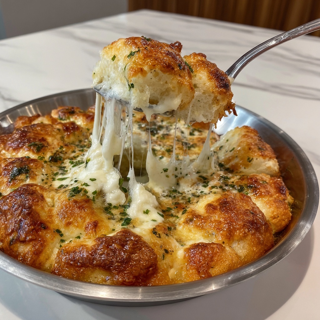 Seafood Pot Pie with Cheddar Biscuit Topping Recipe - Recipe Image