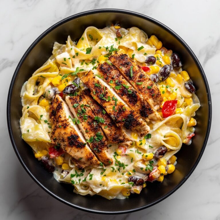 Creamy Southwest Chicken Alfredo Recipe