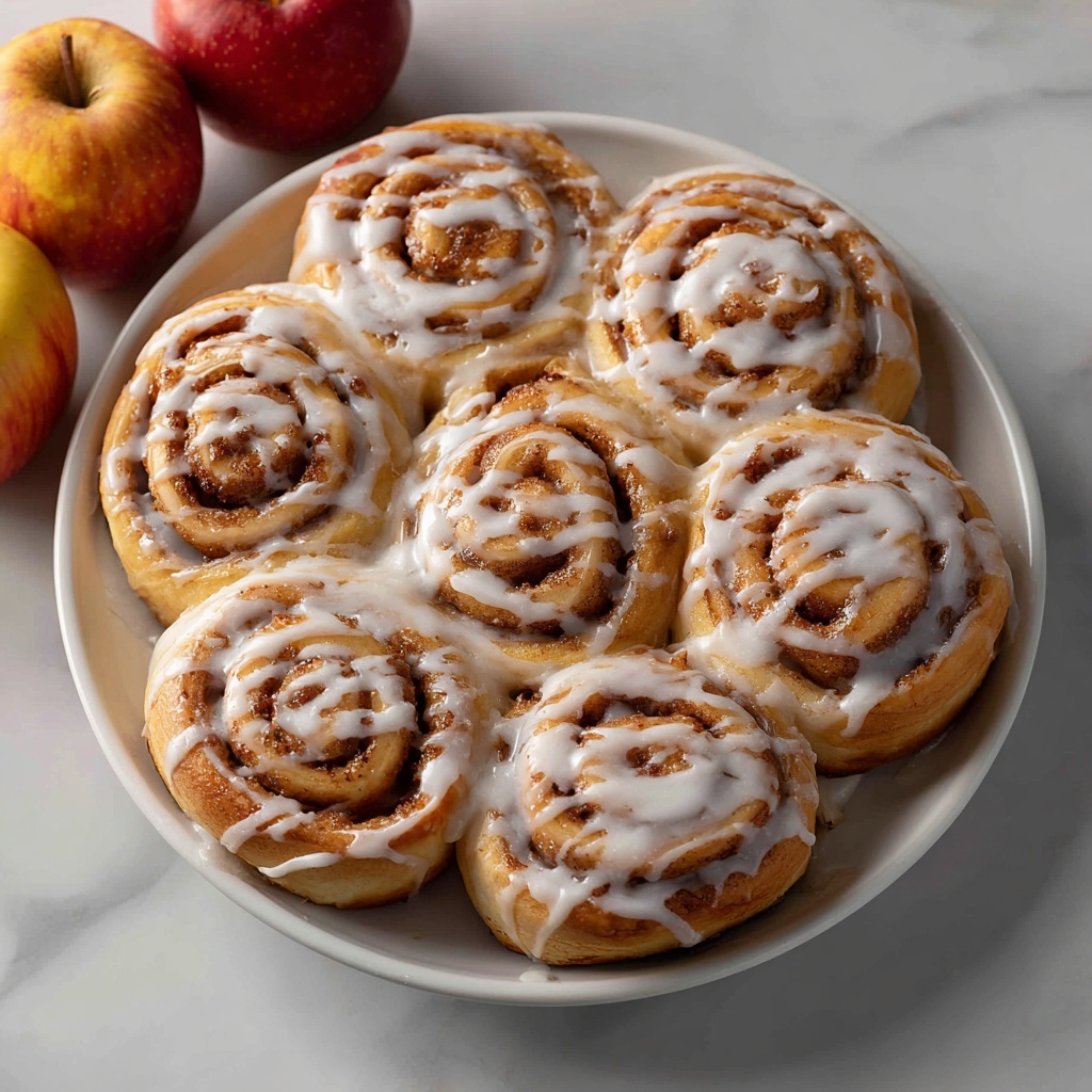 Apple Cinnamon Rolls Recipe - Recipe Image