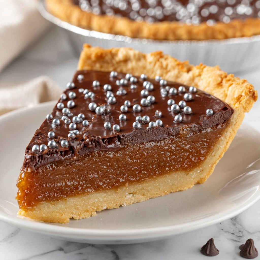 Chocolate Chip Salted Caramel Tart Recipe - Recipe Image