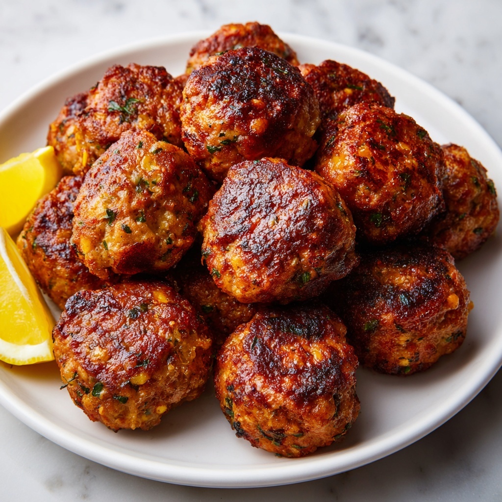 Low Carb Spinach Chicken Meatballs Recipe - Recipe Image