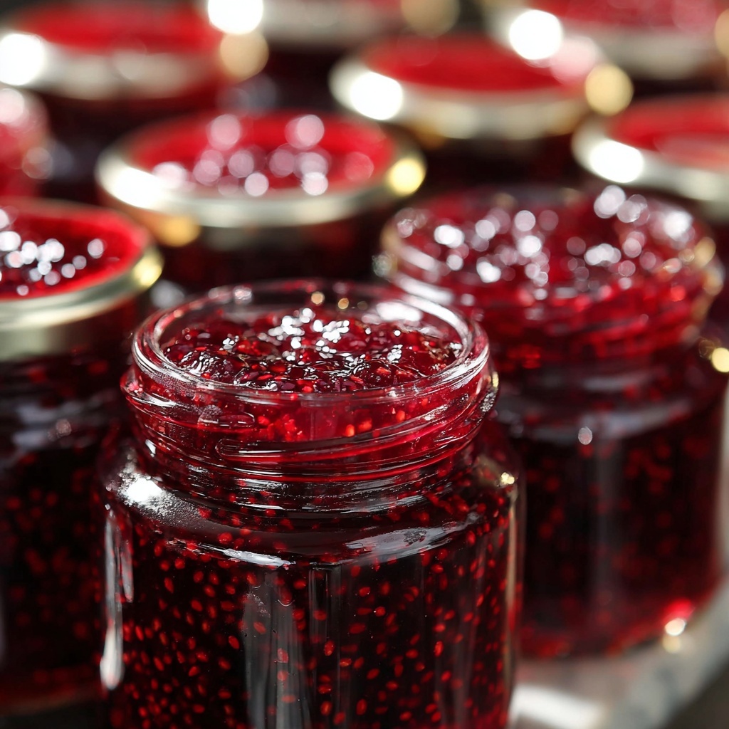 Spiced Cranberry Orange Jam Recipe - Recipe Image