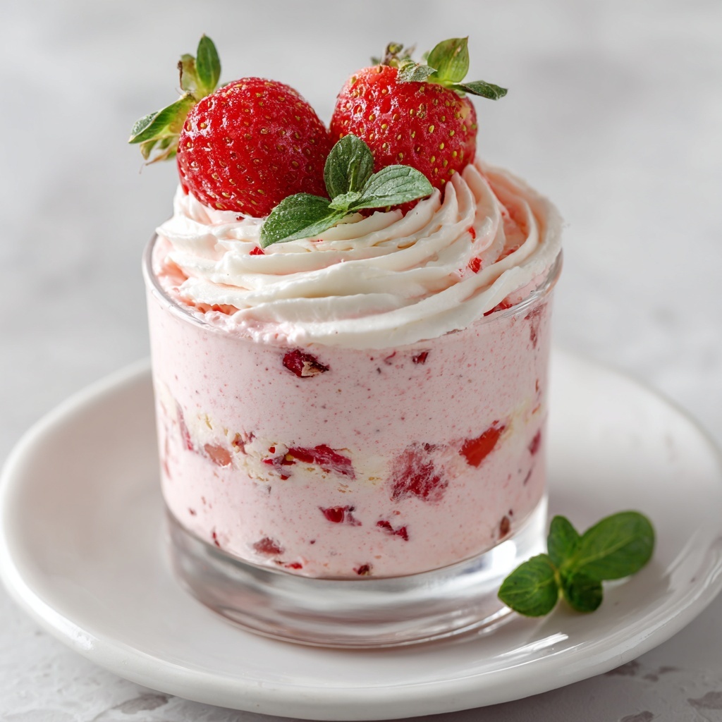 Strawberry Mousse Recipe - Recipe Image