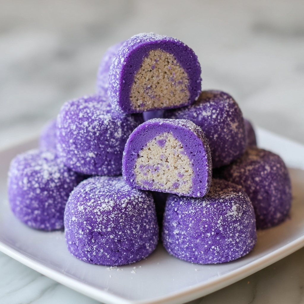 Ube Mochi Recipe - Recipe Image