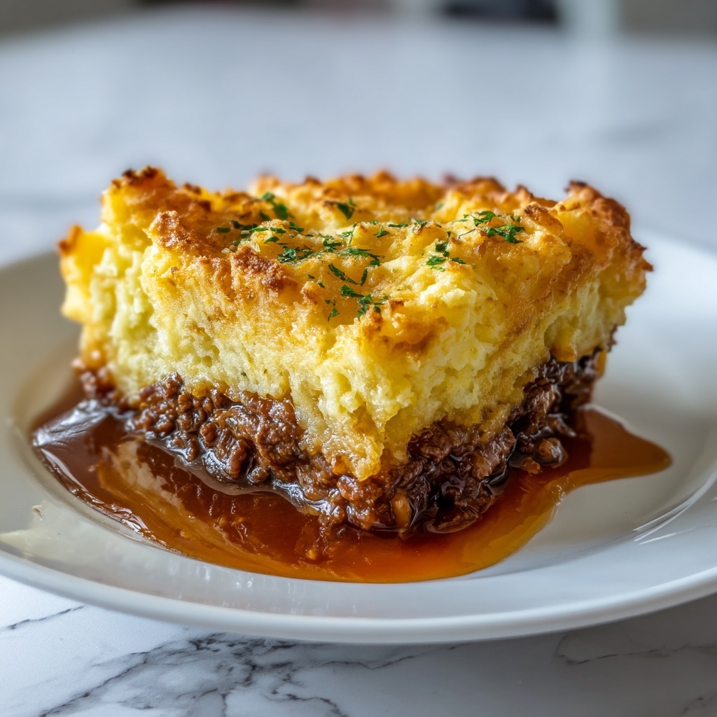 Cheddar Bay Ground Beef Cobbler Recipe - Recipe Image