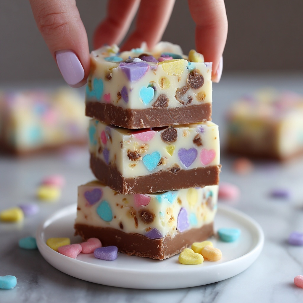 Easter Candy Fudge Recipe - Recipe Image