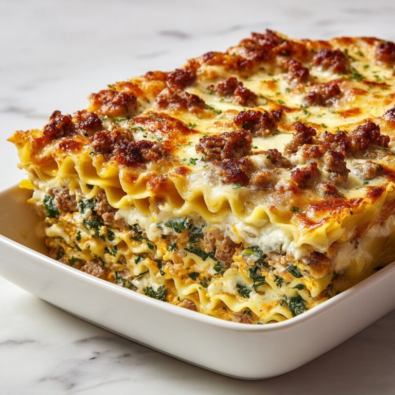 Butternut Squash and Spinach Lasagna Recipe