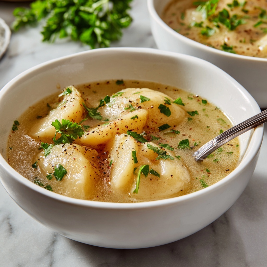 Roasted Garlic Potato Soup Recipe - Recipe Image