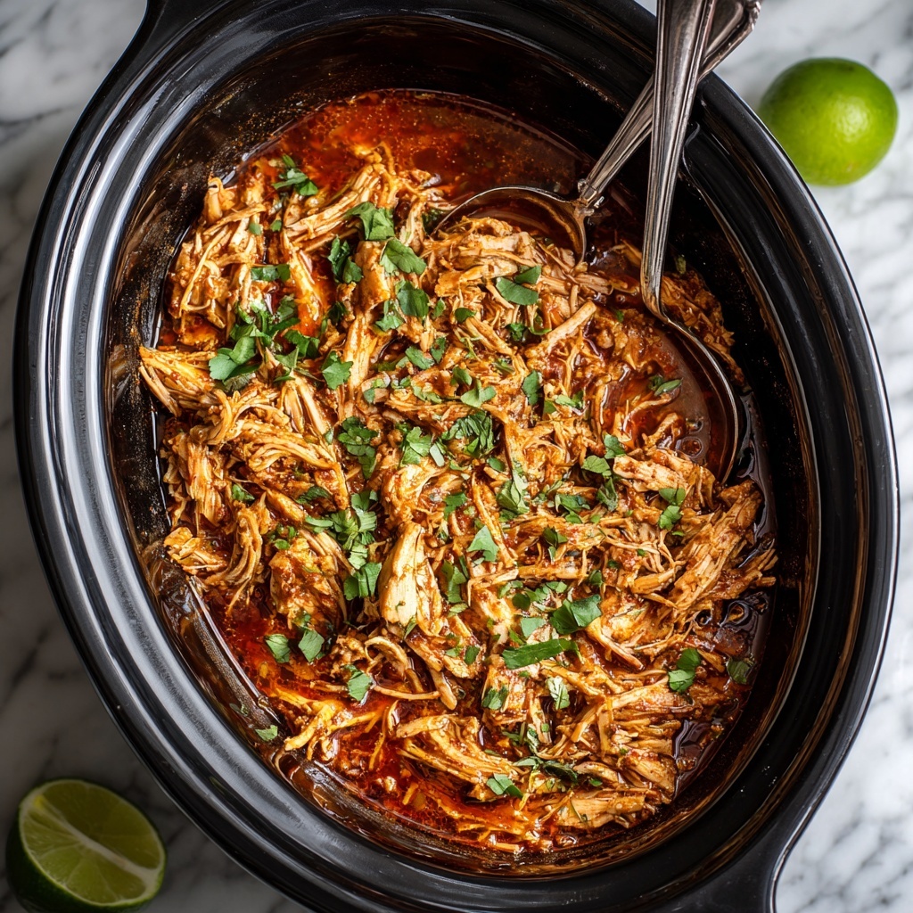 Crockpot Salsa Chicken Recipe - Recipe Image