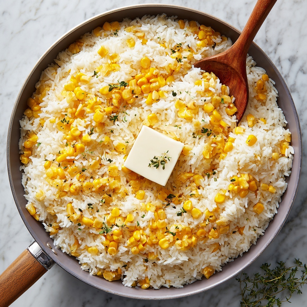 Buttered Corn Rice Recipe - Recipe Image