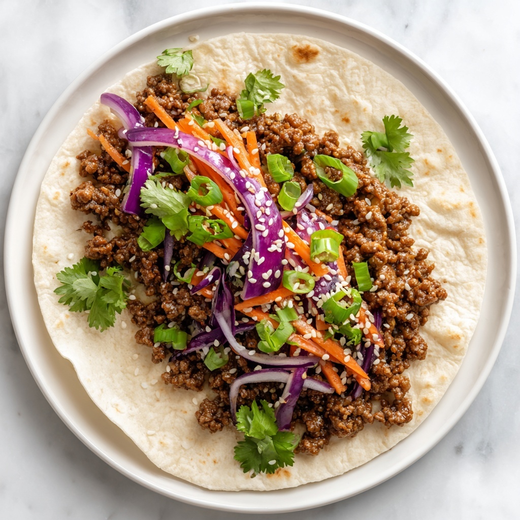 Korean Beef Tacos Recipe - Recipe Image