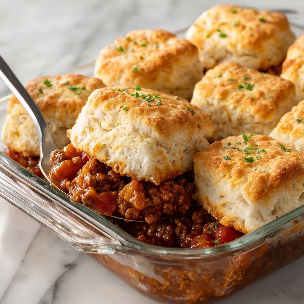 Sloppy Joe Biscuit Casserole Recipe - Recipe Image