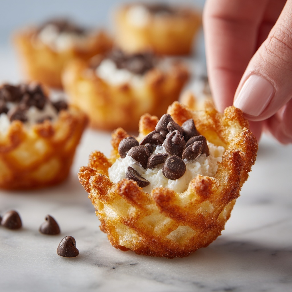 Mini Cannoli Cups Recipe - Recipe Image