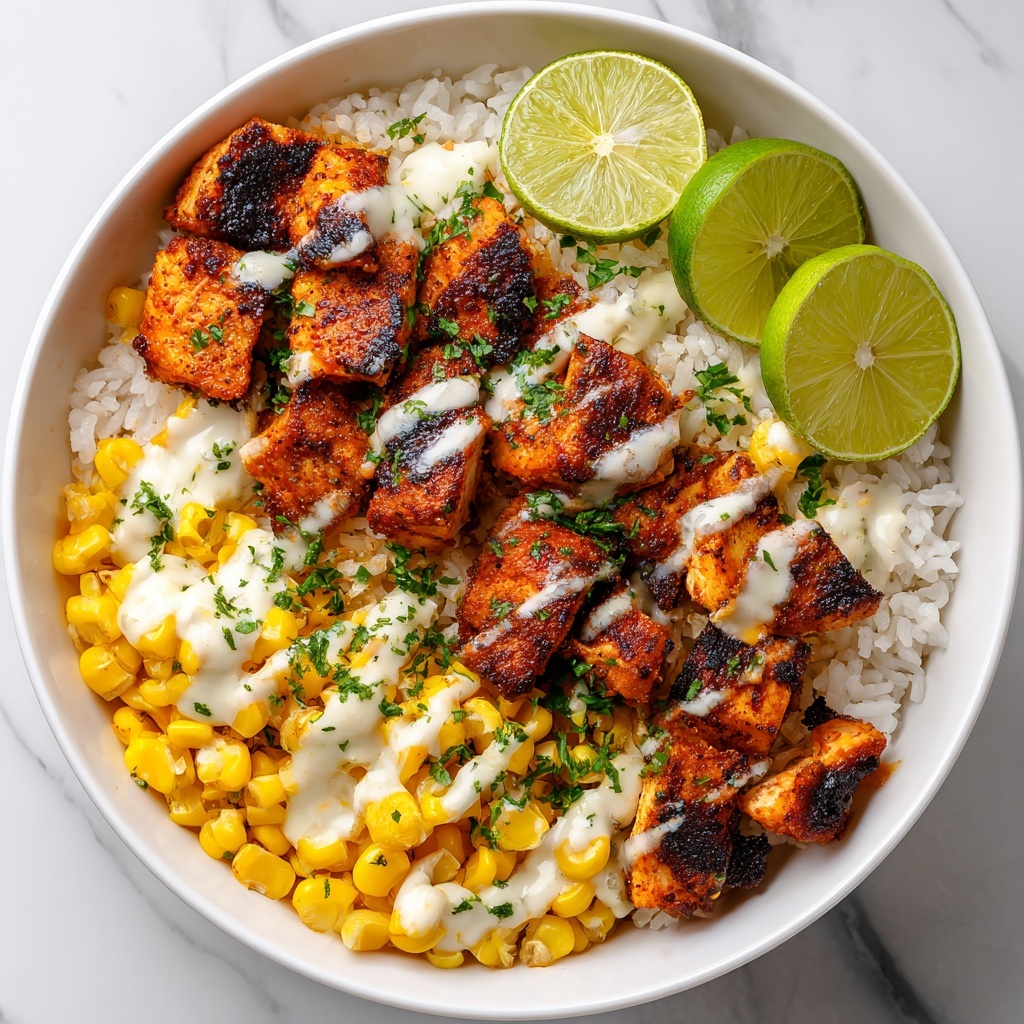 Street Corn Chicken Bowl Recipe - Recipe Image