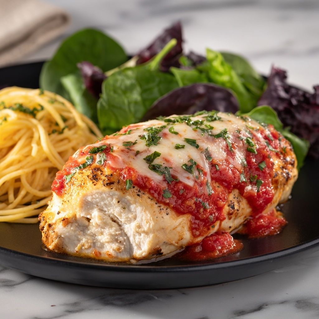 Mini Chicken Parmesan Meatloaves Recipe - Recipe Image